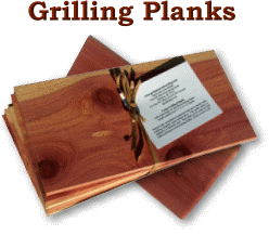 Cedar Grilling Planks